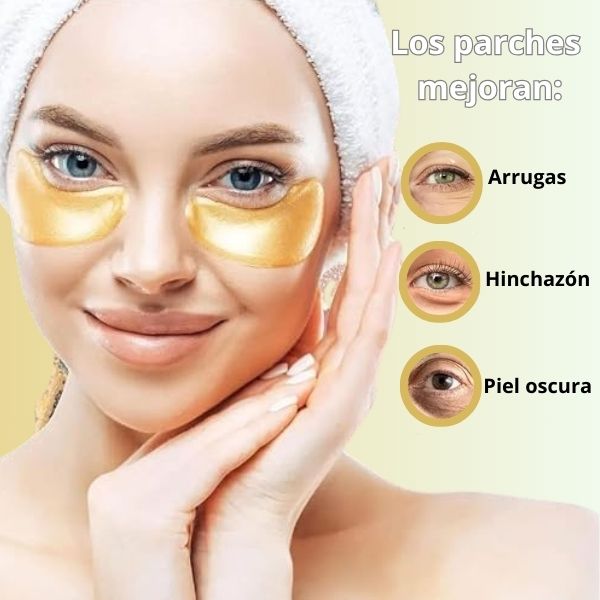 Destello24K (60 unidades): Elimina tus Ojeras