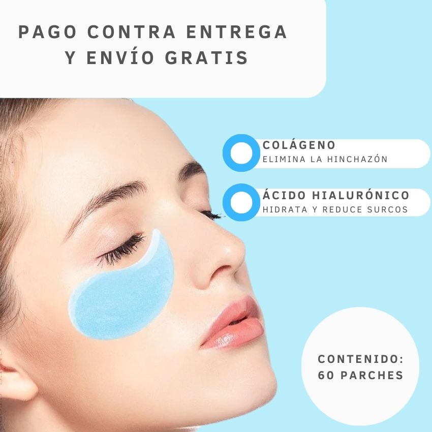 Bye Bye Ojeras (60 parches)