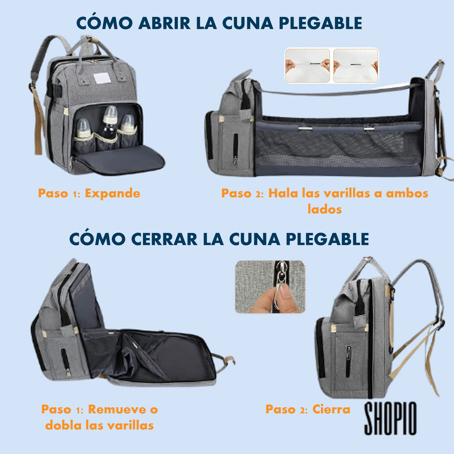 Pañalera Multifuncional