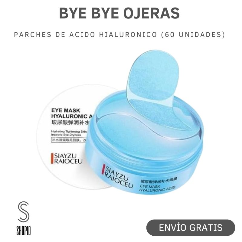 Bye Bye Ojeras (60 parches)