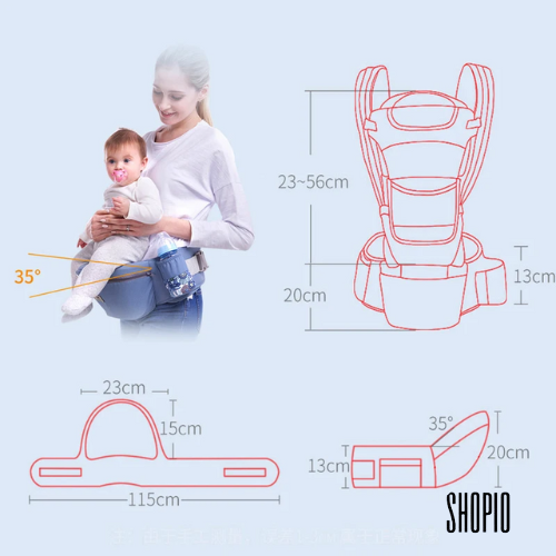 Portabebés Ergonómico BabyGo