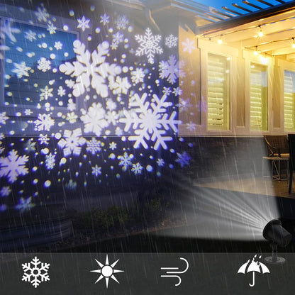 LuzFest: Proyector LED Navideño