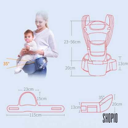 Portabebés Ergonómico BabyGo