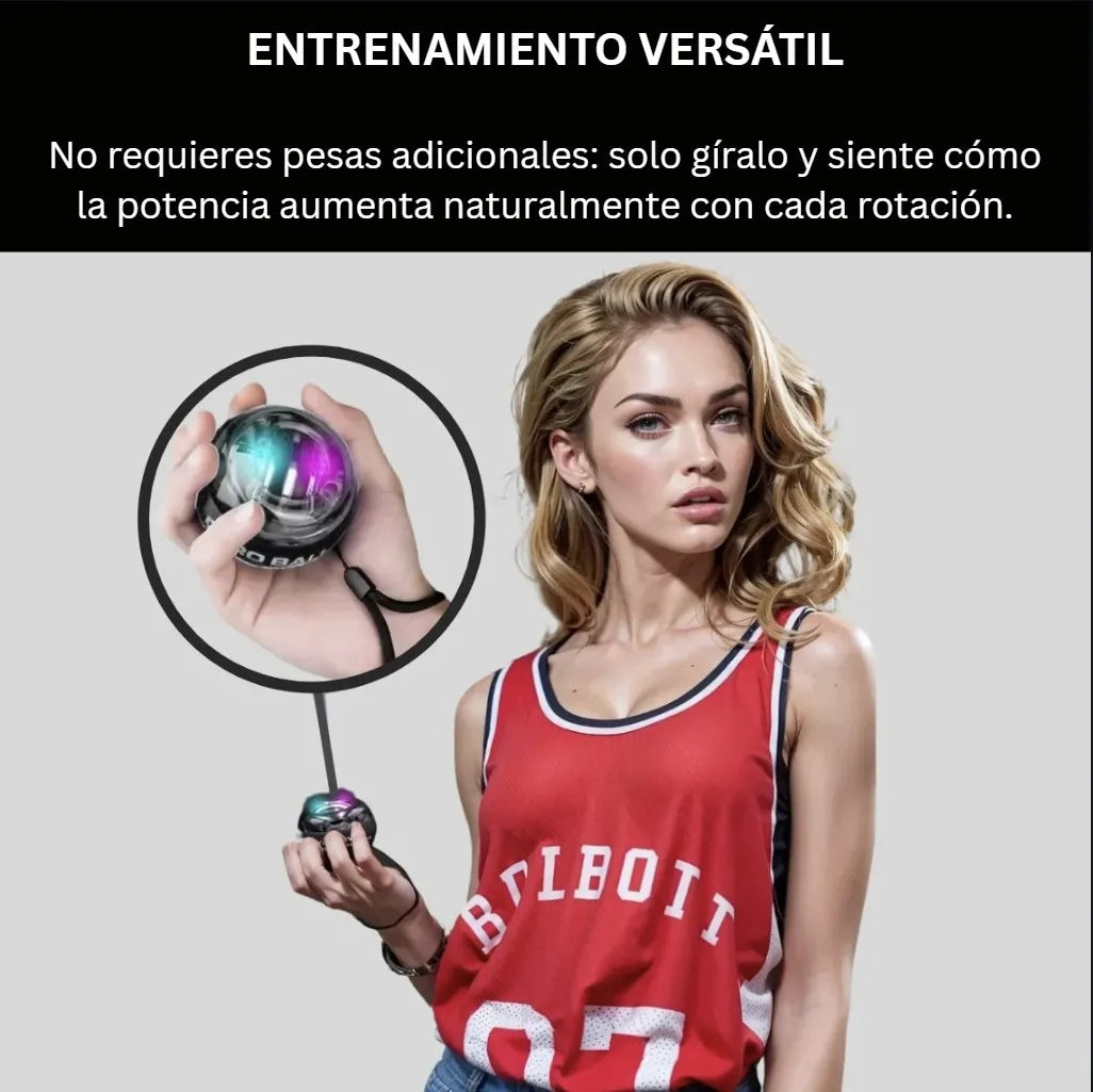 Gyroball: Brazos Potentes y Articulaciones Sanas en Minutos