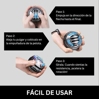 Gyroball: Brazos Potentes y Articulaciones Sanas en Minutos