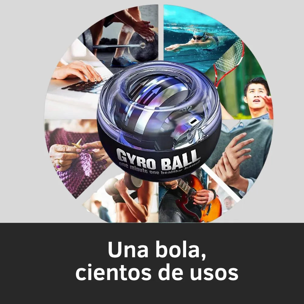 Gyroball: Brazos Potentes y Articulaciones Sanas en Minutos